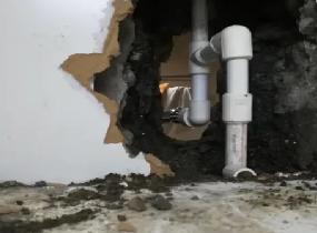 市中厨房下水管道漏水检测